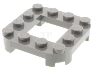 LEGO Plate 4 x 4 x 2/3 with Rounded Corners and…