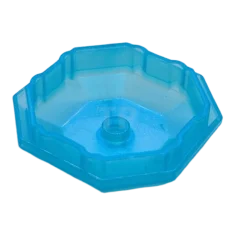 LEGO Rock 4 x 4 Octagonal, Bottom