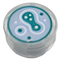 LEGO Carreau 1 x 1 rond avec motif de culture cellulaire…