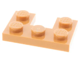 LEGO Platte 2 x 3 mit 1 x 1 Ausschnitt