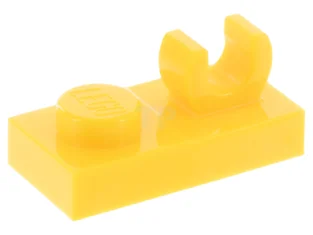 LEGO Plate, Modified 1 x 2 with Open O Clip on…