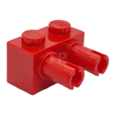 LEGO Brique, modifiée 1 x 2 avec 2 pins