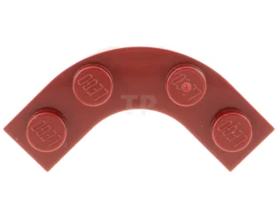 LEGO Plate 3 x 3 Round Corner with 2 x 2…