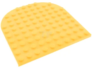 LEGO Plaque, bout arrondi 10 x 10