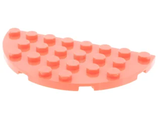 LEGO Plate 4 x 8 Round Corner Double