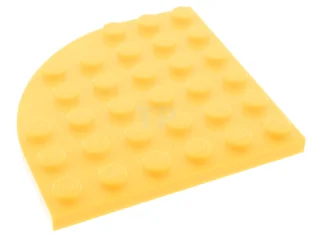 LEGO Platte 6 x 6 Runde Ecke