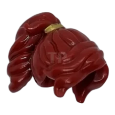 LEGO Hair Minifig, Long Wavy with Ponytail