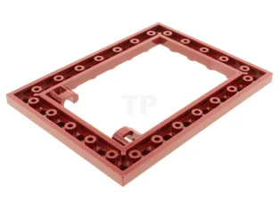 LEGO Plate 6 x 8 Trap Door Frame Horizontal (Long Pin…