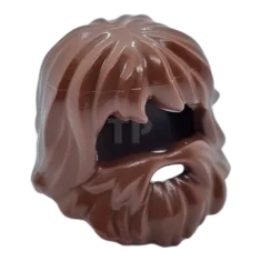LEGO Hair Minifig, Hair and Beard