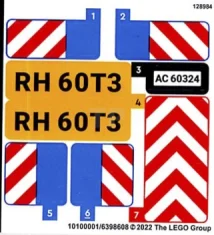 LEGO Sticker for Set 60324