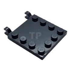 LEGO Tile, Modified 4 x 4 with Studs on Edge and…