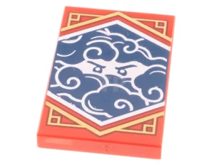 LEGO Piastrelle 2 x 3 con motivo Occhi di poppa tra…