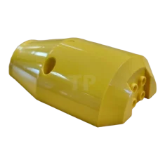 LEGO Vehicle, Tipper Drum 3 x 6 x 8 Half with…