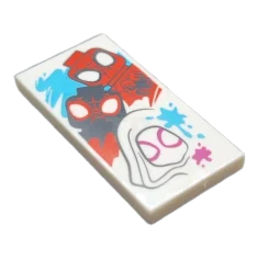 LEGO Carreau 2 x 4 avec Spidey (Spider-Man), Miles Morales et…