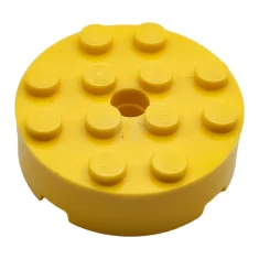 LEGO Ladrillo, redondo 4 x 4 con agujero