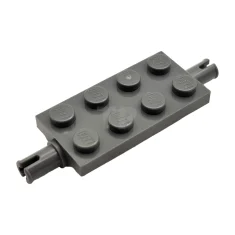 LEGO Plate, Modified 2 x 4 with Pins and Thick Reinforced…