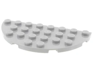 LEGO Plate 4 x 8 Round Corner Double