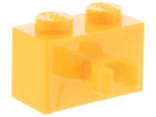 LEGO Baksteen, aangepast 1 x 2 met verticale clip (dikke open…