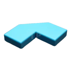 LEGO Carreau, modifié 2 x 2 avec coin coupé - Facette