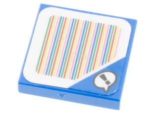 LEGO Piastrelle 2 x 2 con codice scanner Super Mario -…