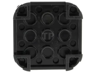 LEGO Platte 4 x 4 x 2/3 abgerundete Ecken mit Super-Mario-Scanner-Code-Spieß-Muster…