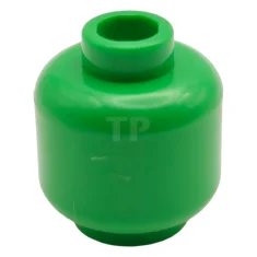 LEGO Kopf Minifigur (glatt) - Versenkter Noppe