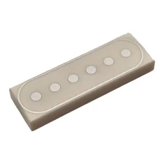 LEGO Tile 1 x 3 with Electric Guitar Single-Coil Pickup Pattern