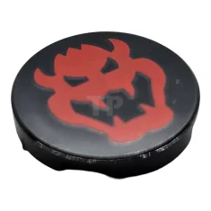 LEGO Tile 2 x 2 Round with Bottom O and Bowser…