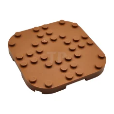 LEGO Placa 8 x 8 x 2/3 con esquinas redondeadas