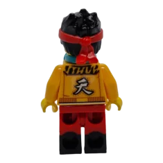 LEGO Monkie Kid - Bright Light Orange Closed Jacket, Dark Turquoise…