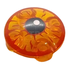 LEGO Plate 2 x 2 Round with Convex Bottom with Bloodshot…