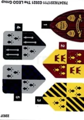 LEGO Sticker voor set 76395