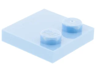 LEGO Fliese 2 x 2 mit Noppen am Rand