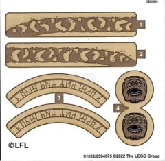 LEGO Sticker for Set 75326