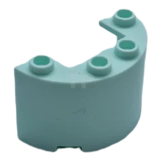 LEGO Cylinder Half 2 x 4 x 2 with 1 x…