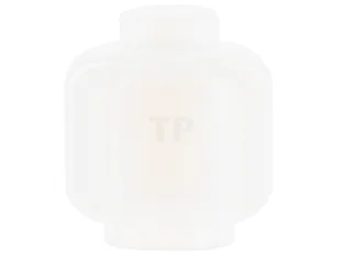 LEGO Head Minifig (Plain) - Recessed Stud