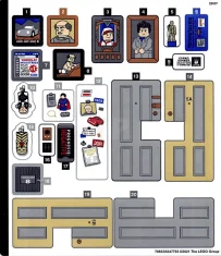 LEGO Sticker for Set 21328