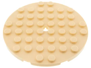 LEGO Plate 8 x 8 Round with Hole