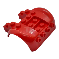 LEGO Vehicle, Mudguard 6 x 4 with 4 Studs on Front