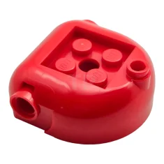 LEGO Brick, Round 4 x 4 x 1 1/3 with 4…