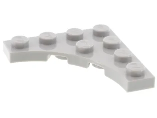 LEGO Plate 4 x 4 with Curved Cutout
