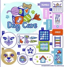 LEGO Sticker for Set 41718