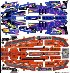 LEGO Sticker for Set 42140