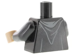 LEGO Torso (complete) with Robe and Tie Pattern (Hogwarts Crest)