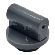 LEGO Piastra, rotonda 1 x 1 con impugnatura a barra su…