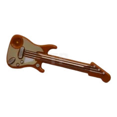 LEGO Electric Guitar with Pickguard Pattern