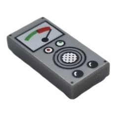 LEGO Piastrelle 1 x 2 con schema di altoparlanti a pioli