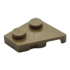 LEGO Piastra 2 x 2 Cuneo Sinistra