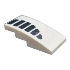 LEGO Slope Curved 4 x 2 with Air Vent Grille Pattern…