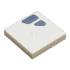 LEGO Tile 2 x 2 with Air Vent Grille Pattern (Right)